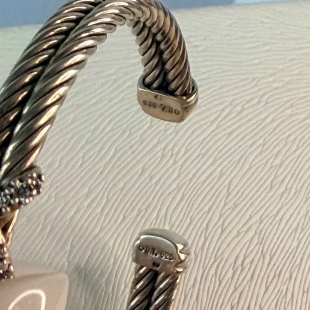 David Yurman Sterling Silver Bracelet - Picture 5 of 9